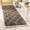 Moroccan Fringe Shag MFG241 Power Loomed Indoor Rugs - Safavieh - 2 of 4