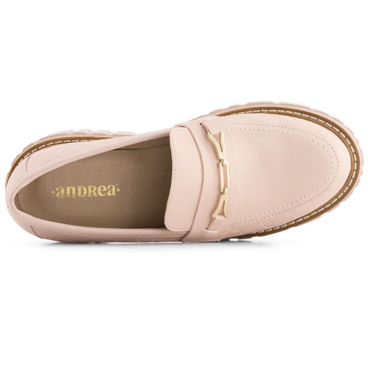Женские туфли Andrea Women's Penny Loafers 54794 Pink 8 — фото 7