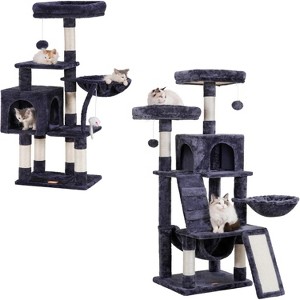 Heybly Cat Tree with Toy, Cat Tower condo for Indoor Cats - 1 of 2
