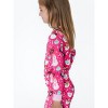 RuffleButts SoftSnooze Girls Holiday Ruffle Long Sleeve Pajama Set - 4 of 4