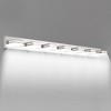 Dolonm Modern Chrome LED Vanity Light, 7-Lights Wall Sconce for Bathroom and Mirror, Sleek Minimalist Design - 2 of 4
