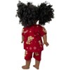 Doll Clothes Superstore Bear Print Pajamas Fits 18 Inch Girl Dolls Like American Girl Our Generation My Life Dolls - 4 of 4