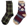 MeMoi Women's 3 Pair Pack Fashion Crew Socks - 4 of 4