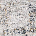 medium gray, mustard, light blue