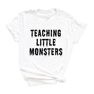 Simply Sage Market Women's Teaching Little Monsters Short Sleeve Graphic Tee