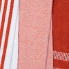 Sloppy Chef Yarn Dyed Kitchen Towels (Pack of 6), 16x26, Striped, Cotton - 2 of 4