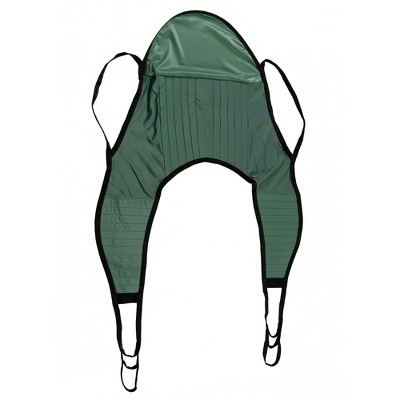 ProHeal Universal-Compatibility Padded Lift U-Sling with Head Support, Divided Leg Slings for Patient Lifts - 45" x 18.5", 600lb. Capacity