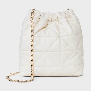 Rouched Chain Crossbody Bag - A New Day™ - 1 of 4