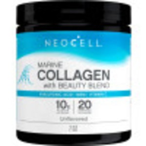 NeoCell Marine Collagen with Beauty Blend, Unflavored Powder, 7 Ounces, 20 Servings - 1 of 3