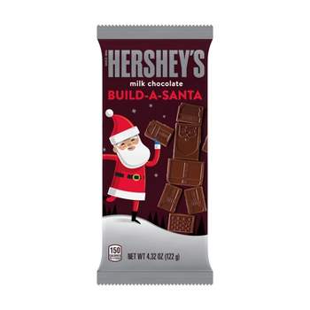 Hershey's Build-A-Santa Milk Chocolate Holiday Candy Bar - 4.32oz