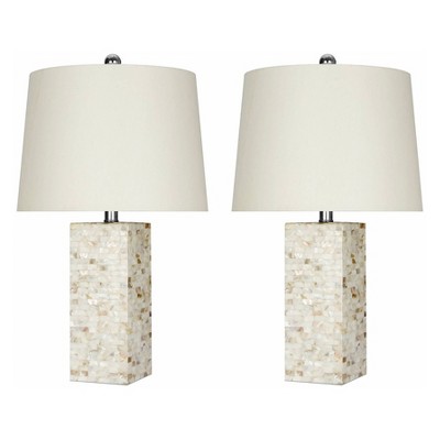 mother of pearl table lamp