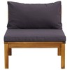 vidaXL 3 Piece Patio Lounge Set with - 4 of 4