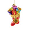Huras 6.0 Inch Classic Christmas Stocking Ornament Presents Gifts Mantle Tree Ornaments - 2 of 3