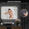 Vynxaria 32" x 24" Backlit LED Bathroom Mirror - Anti-Fog & Dimmable - 4 of 4
