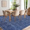 Minimalist Extra Large Living Room Rug 10x13 Machine Washable Rug with Non-Slip Rubber Backing for Dining Room Bedroom Office Playroom - 4 of 4