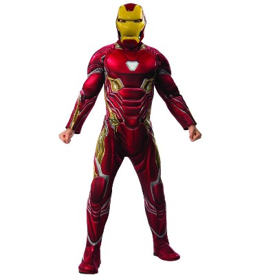 Rubies Marvel Avengers Infinity War Deluxe Mens Iron Man Costume : Target