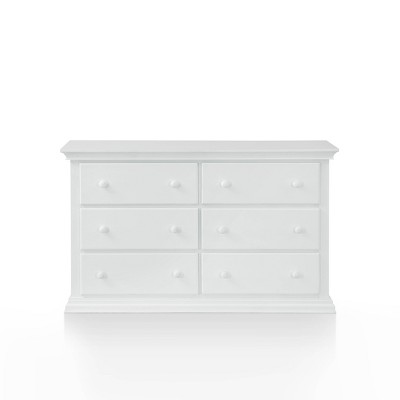 Suite Bebe Connelly Universal 6 Drawer Double Dresser - White
