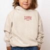 The Juniper Shop Embroidered Varsity Love Vibes Toddler Graphic Hoodie - 2 of 3
