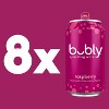 bubly Raspberry Sparkling Water - 8pk/12 fl oz Cans - image 2 of 4