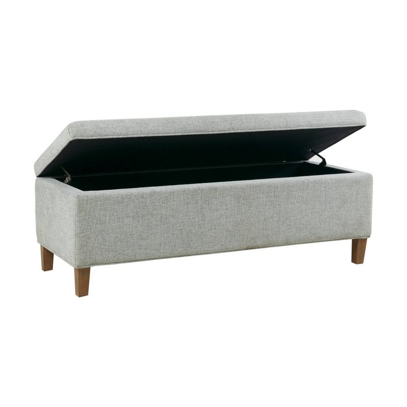 Marcie Accent Bench with Storage Blue - Ink+Ivy, 4 of 10