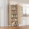 71" Farmhouse Tall Storage Cabinet, Adjustable Shelves & 2 Doors - Bathroom Pantry Organizer for Kitchen, Dining Room and office - 3 of 4