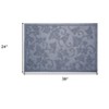 HomeRoots 24" X 36" Light Gray Rubber Botanical Leaves Outdoor Door Mat - 3 of 3