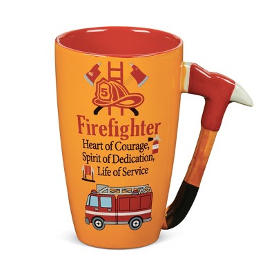 Collections Etc Colorful Ceramic Occupational Mugs, 20 oz.