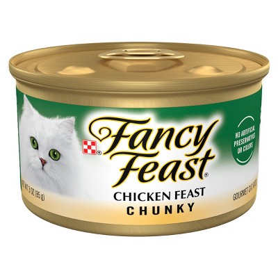 Purina Fancy Feast Chunky Wet Cat Food - 3oz can