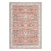 Floral Area Rugs for Living Room, Vintage Low Pile Machine Washable Area Rug, Bedroom Office Dining Room Home Decor - 3 of 4