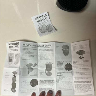 Keurig My K-cup Universal Reusable Filter Multi Stream Technology