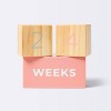 Milestone Blocks - Pink and Natural Wood - Cloud Island™ - 3 of 3