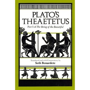 Plato's Theaetetus - (Being of the Beautiful) (Paperback) - 1 of 1