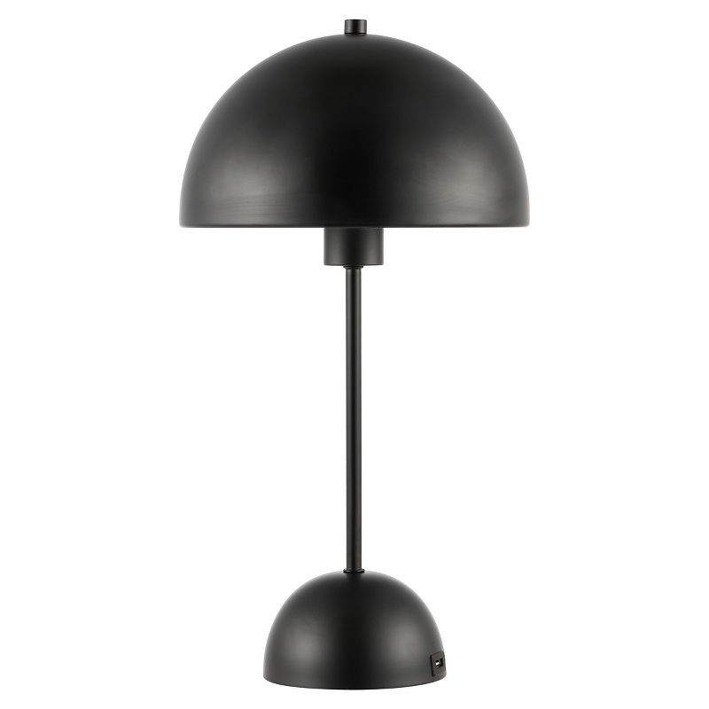 Ixora 17.75" Table Lamp W/Usb - Black  - Safavieh., 1 of 5
