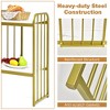 Costway 2-Tier Console Table Modern Buffet Serving Table Storage Shelf for Entryway - 4 of 4