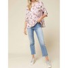 Women's Tie Dye & Stars Top - entro - 3 of 4