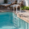 VEVOR Swimming Pool Ladder, 4-Step Double Handrails Stair, Non-slip Thickened Heavy Duty Steps, Load Capacity 300 lb, White - 2 of 4