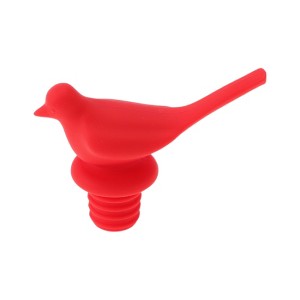 Unique Bargains Bottle Stoppers Bird-shaped Hand-Wash Silicone 2.46"x3.23"x1.26" 1 Pc - 1 of 3
