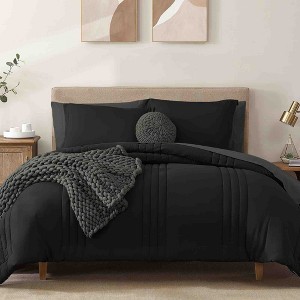 BAGOKIE 7 Pieces Bed in a Bag Comforter Set for All Season - 1 of 4
