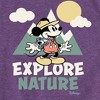 Girls' - Disney - Mickey Mouse Fitted Short Sleeve Graphic T-Shirt - 2 of 4
