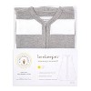 Burt's Bees Baby® Beekeeper™ Wearable Blanket Organic Cotton - Rugby Stripes - Gray - 3 of 4