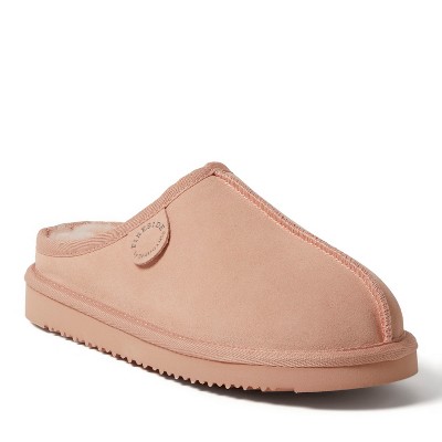 Fireside By Dearfoams Women's Greta Genuine Shearling Clog Slipper