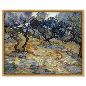Art Remedy Vincent van Gogh - Olive Trees Van Gogh Classic Fields and Floral Wall Art Framed - 1 of 4