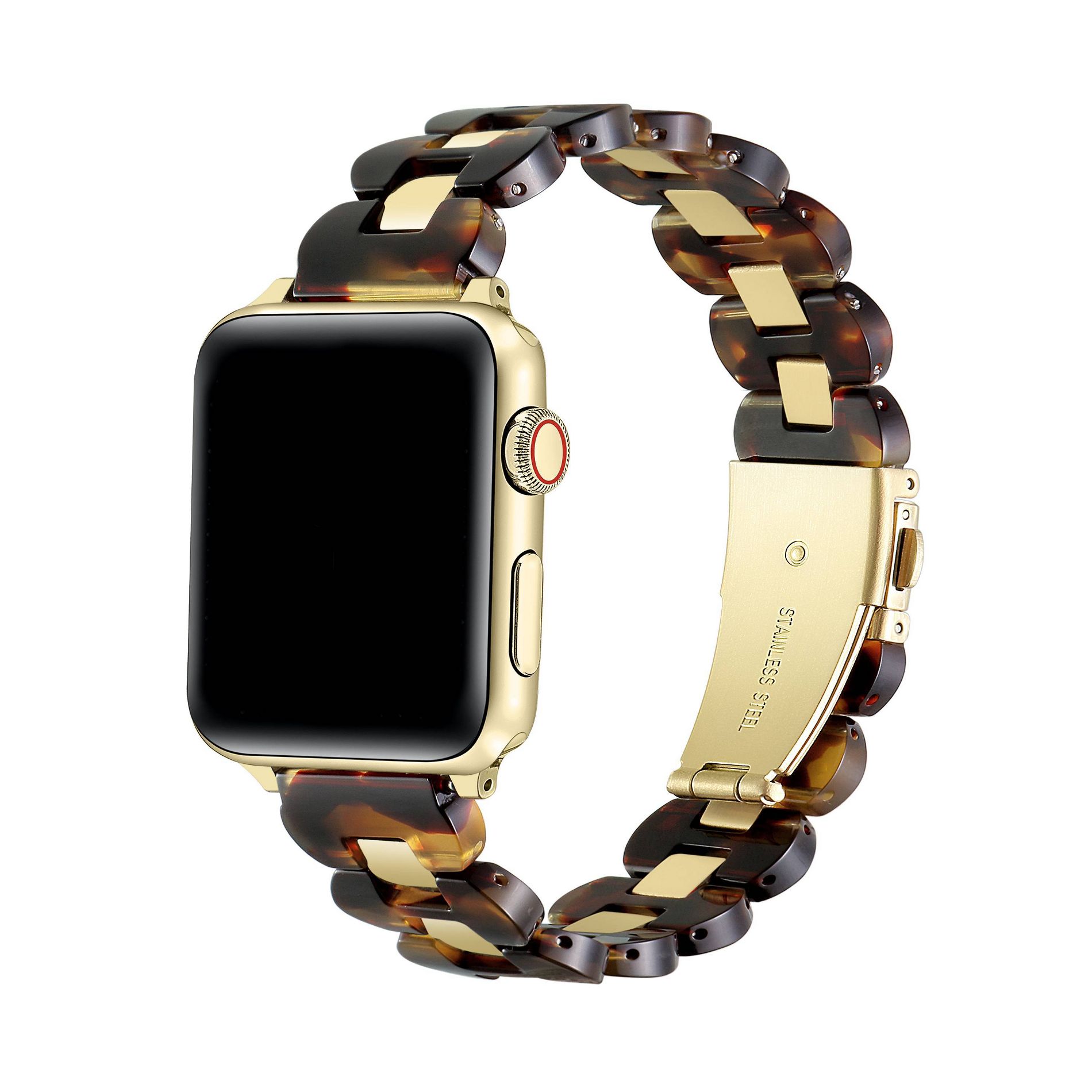 Posh Tech Aria Scalloped Resin Band for Apple Watch