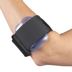 OTC Tennis Elbow Strap, Air Pad Compresion Support, Black - 1 of 3