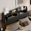 NicBex Queen Size Floating Platform Bed Frame with Storage Headboard,Touch Sensor Night Light and USB Charger for Adults - 4 of 4