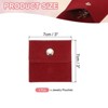 Unique Bargains Earrings Necklaces Rings Velvet Pouches Snap Button Portable Jewelry Storage Bag 4 Pcs - 2 of 4