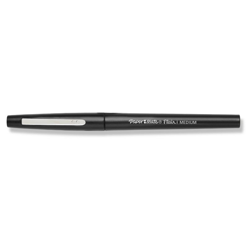 Paper Mate Flair 4pk Marker Pens Felt Tip 0.7mm Black, 3 of 17