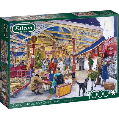 Jumbo Toys 1,000 Piece Jigsaw Puzzle - Coming Home for Christmas - 27" x 19"
