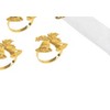 C&F Home Gold Bells Napkin Ring S/4 - 3 of 4