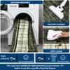 Modern Washable Area Rug for Living Room, Bordered Foldable Area Rug with Non Slip Backing, Stain Resistant Low Pile Carpet for Home - 4 of 4